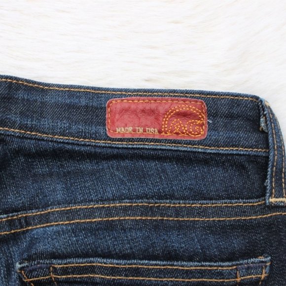 AG Adriano Goldschmeid Stilt Cigarette Dark Wash - Picture 3 of 6